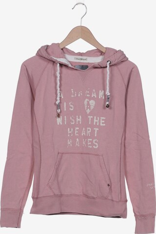 MAISON SCOTCH Sweatshirt & Zip-Up Hoodie in M in Pink: front