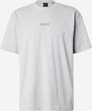 Maglietta di BOSS in grigio: frontale