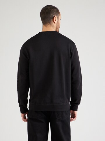 HUGO Sweatshirt 'Duragol' in Zwart