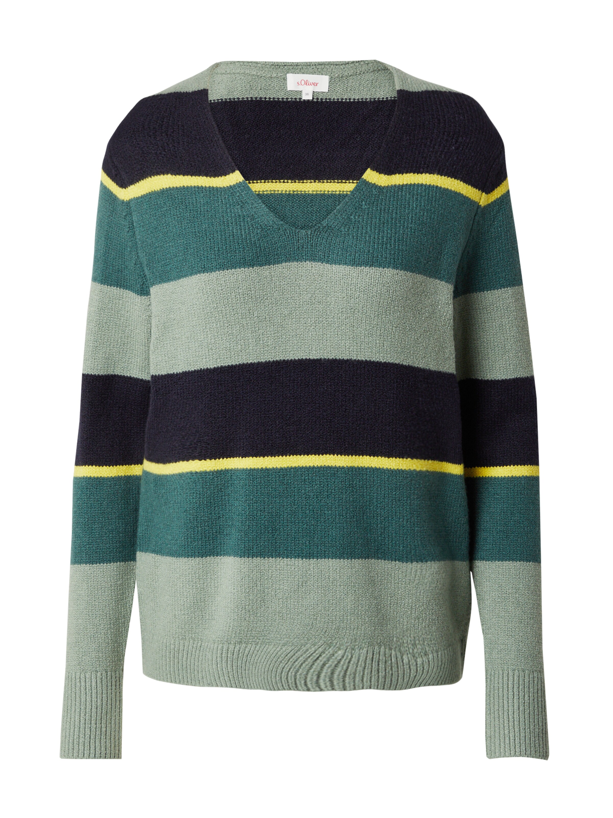 s.Oliver Trui in Groen: voorkant