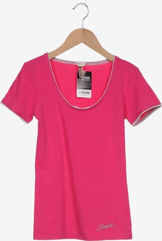 DIESEL T-Shirt M in Pink: predná strana