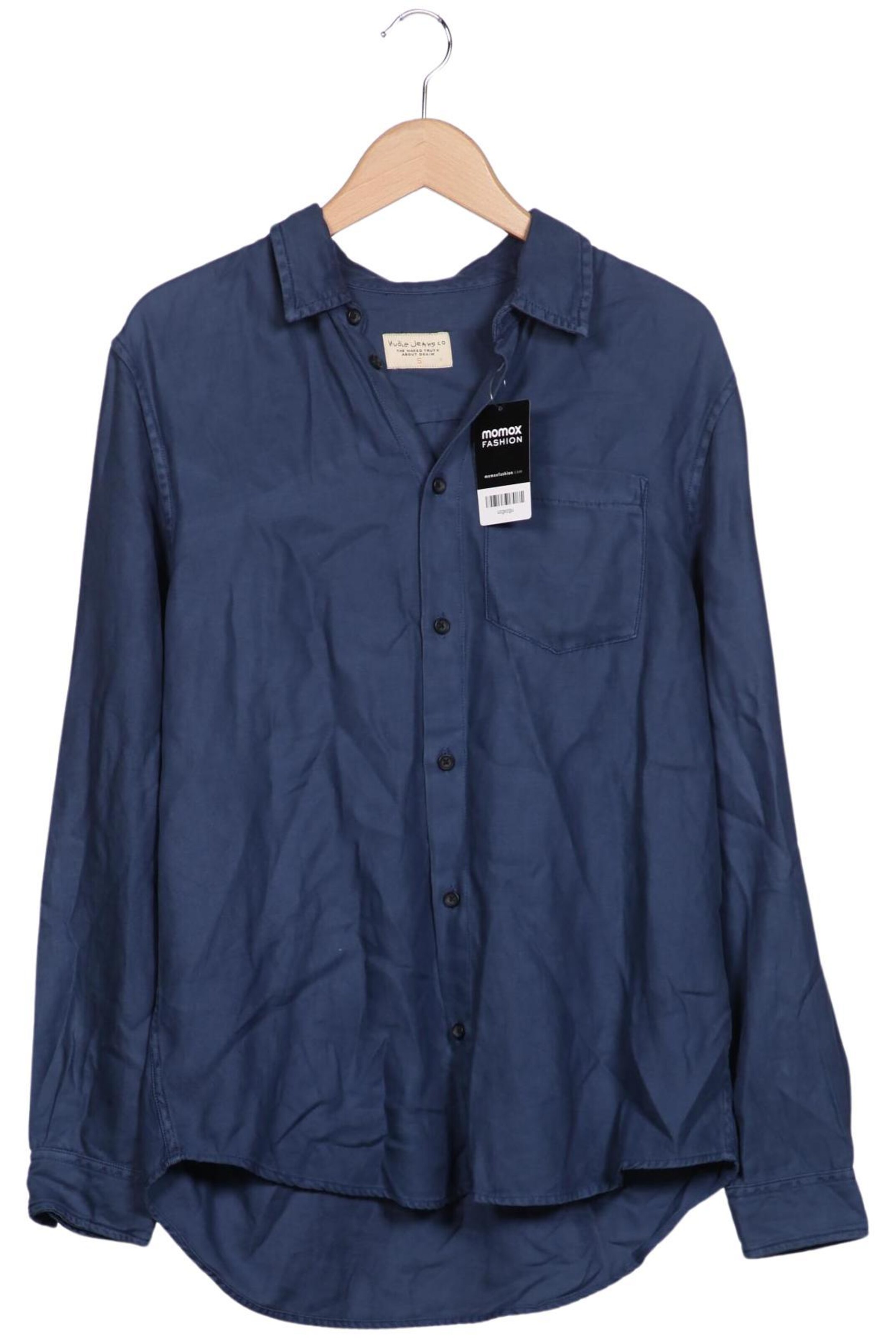 Nudie Jeans Co Hemd S in Blau: Vorderseite