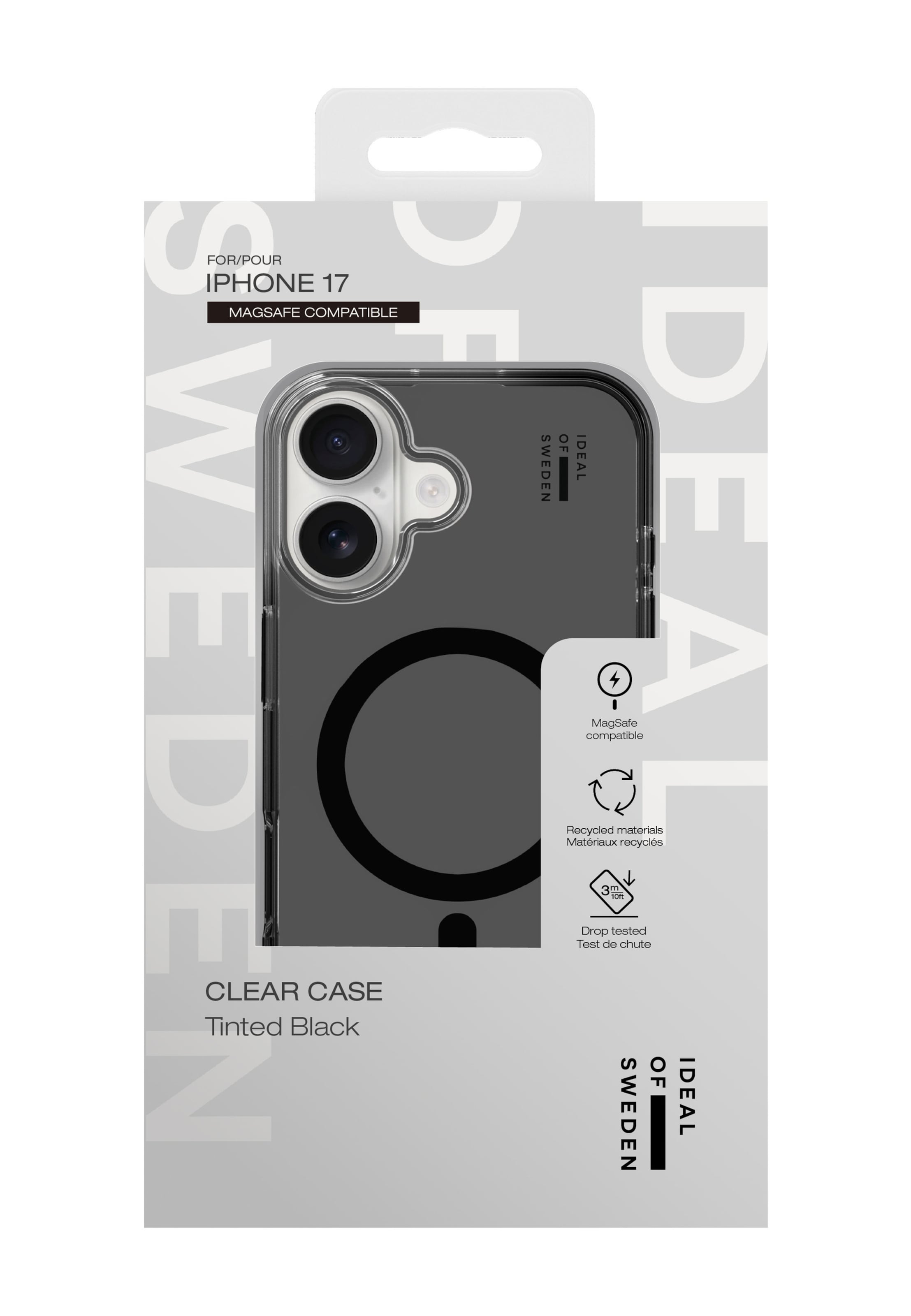 Custodia per smartphone 'MagSafe iPhone 17' di iDeal of Sweden in nero