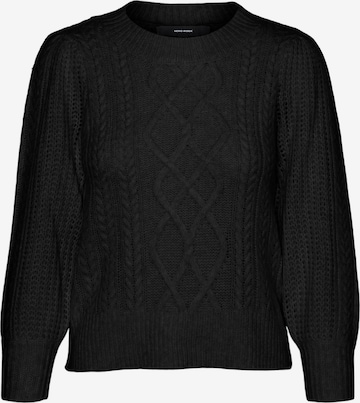 VERO MODA Sweater 'MARA' in Black: front