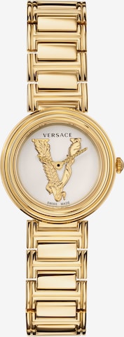 VERSACE Uhr Set in Gold: front