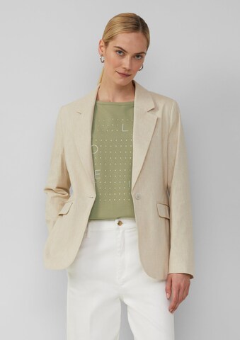 s.Oliver BLACK LABEL Blazers in Beige: voorkant