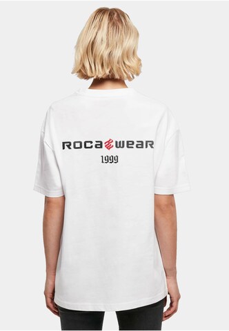 ROCAWEAR Shirt 'Heart' in Wit: voorkant