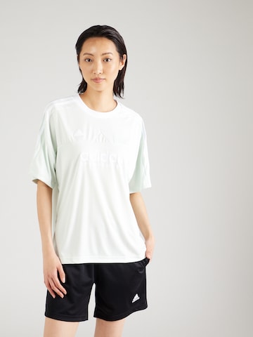 ADIDAS SPORTSWEAR Functioneel shirt 'TIRO' in Groen: voorkant