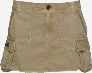 Superdry Skirt in Beige: front