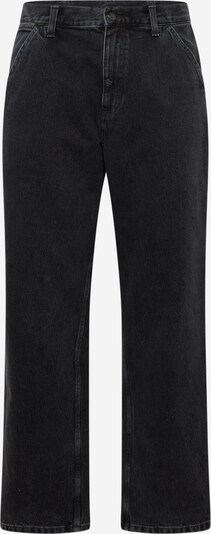 Jeans Carhartt WIP di colore nero denim, Visualizzazione prodotti