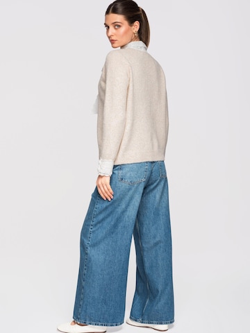 Ombre Pullover‌‌‌‌‌ in Beige