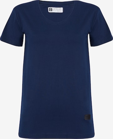 Leif Nelson T-Shirt V-Ausschnitt in Blau: predná strana