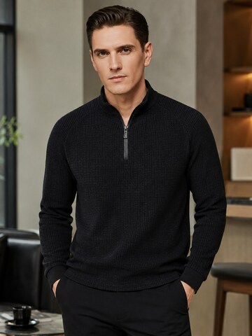 ALLTHEMEN Sweatshirt 'Stille' in Black