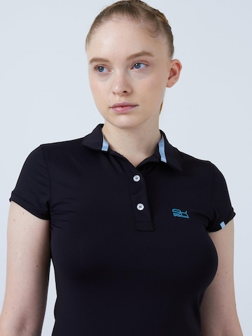 SPORTKIND Functioneel shirt 'Poloshirt' in Zwart