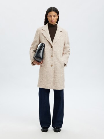 SELECTED Between-seasons coat 'SLFSASJA' in Beige