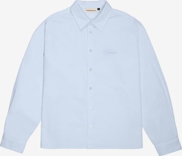 Fit confort Chemise Prohibited en bleu : devant