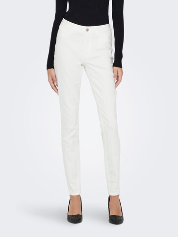 JDY Skinny Jeans 'TULGA' in White: front