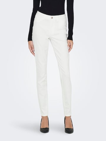 JDY Skinny Jeans 'TULGA' i hvid: forside