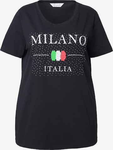 MIAMODA Shirt in Black: front