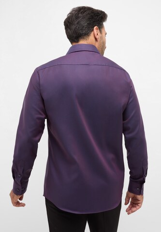 ETERNA Regular fit Button Up Shirt in Purple