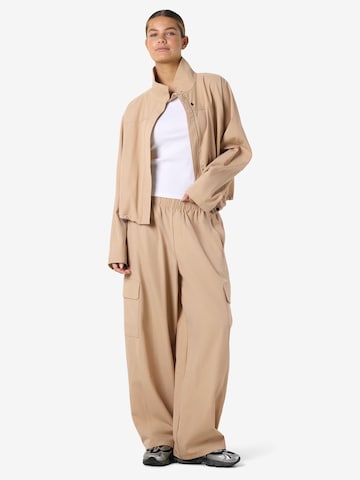 Noisy may Loosefit Cargobroek 'NMKIRBY' in Beige