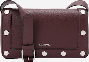 Karl Lagerfeld Torba na ramię 'ROCKY MARAIS' w kolorze czerwony: przód