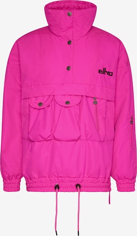 elho Куртка в спортивном стиле 'Kandaha 89' в Ярко-розовый: спереди