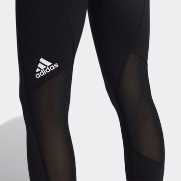 melns ADIDAS SPORTSWEAR Šaurs Sporta bikses