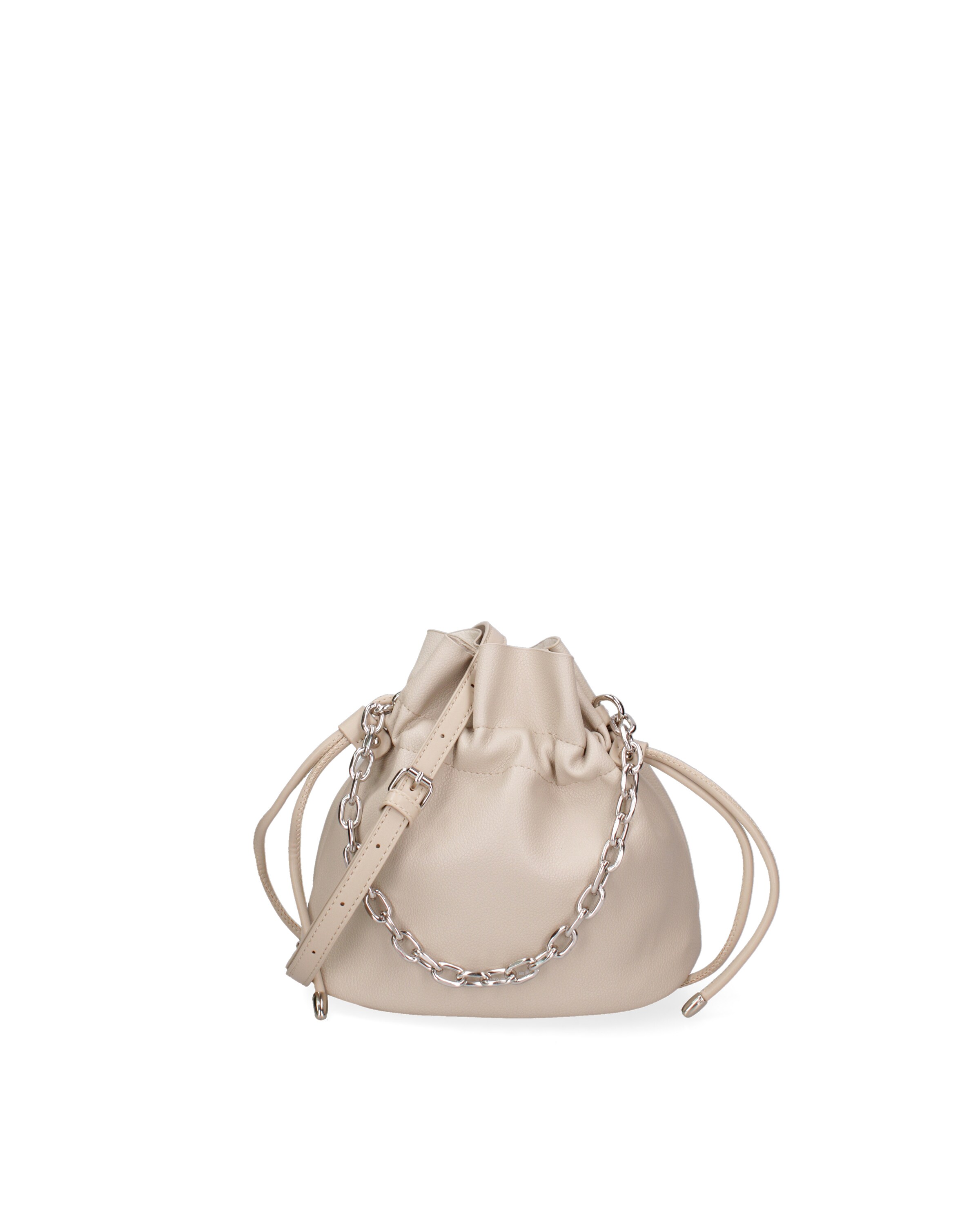 Borsa a sacco di David Jones in beige