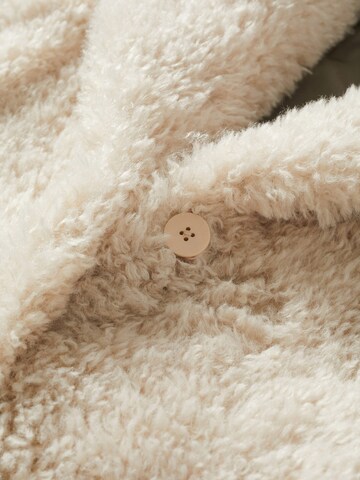 MANGO Winter Coat 'Eureka' in Beige