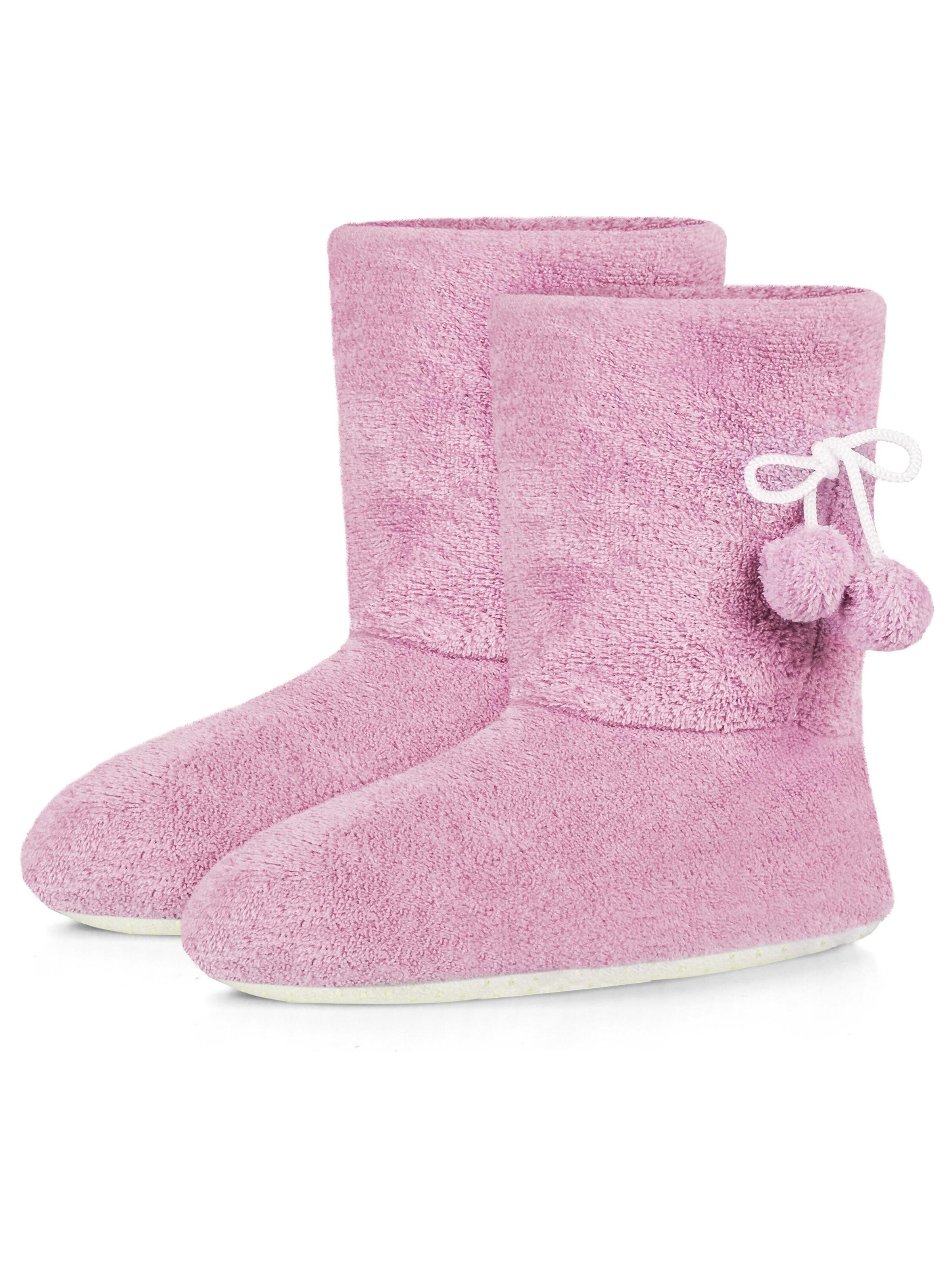Pantoufle normani en rose