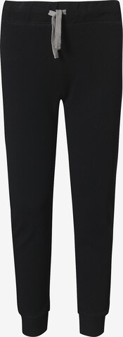 UNITED COLORS OF BENETTON Tapered Pants in Black: front