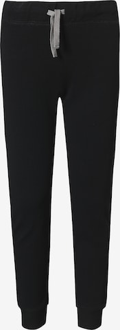 UNITED COLORS OF BENETTON Tapered Pants in Black: front