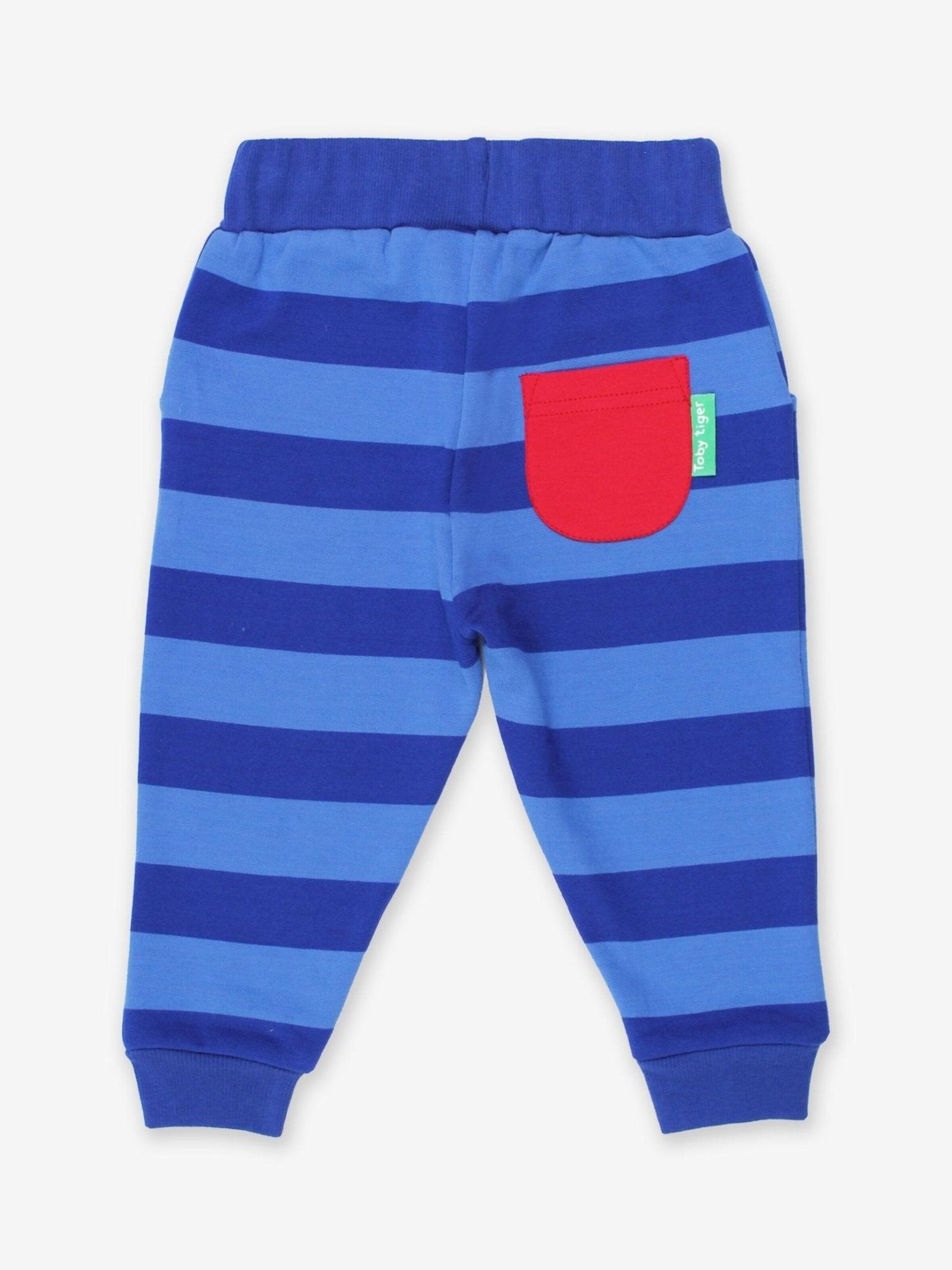 Toby Tiger Regular Pants in Blue