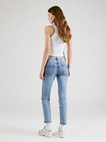 GERRY WEBER Slimfit Jeans in Blauw