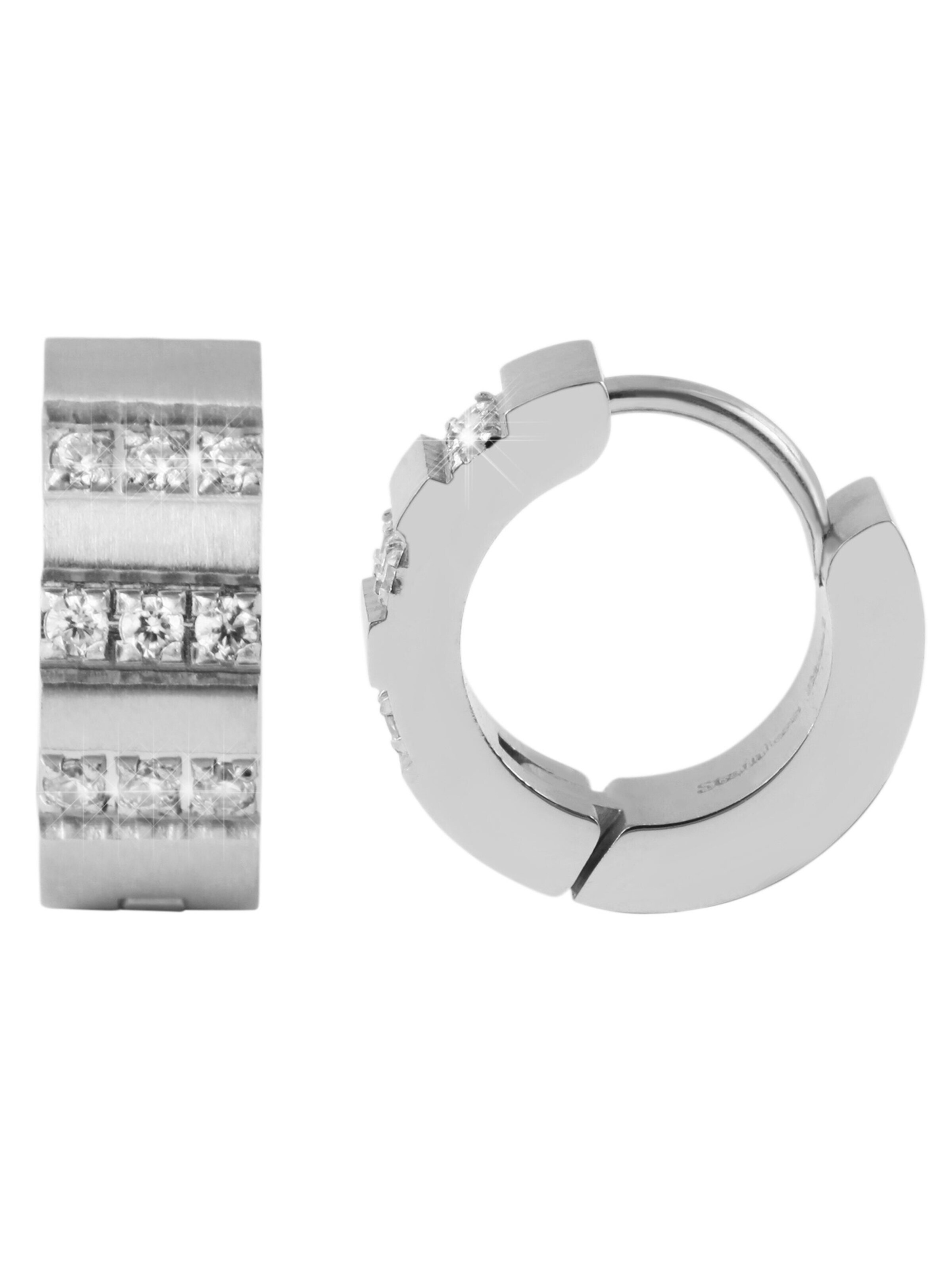 Akzent Earrings 'Indira, langlebig' in Silver