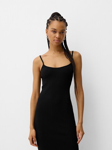 Abito in maglia di Bershka in nero