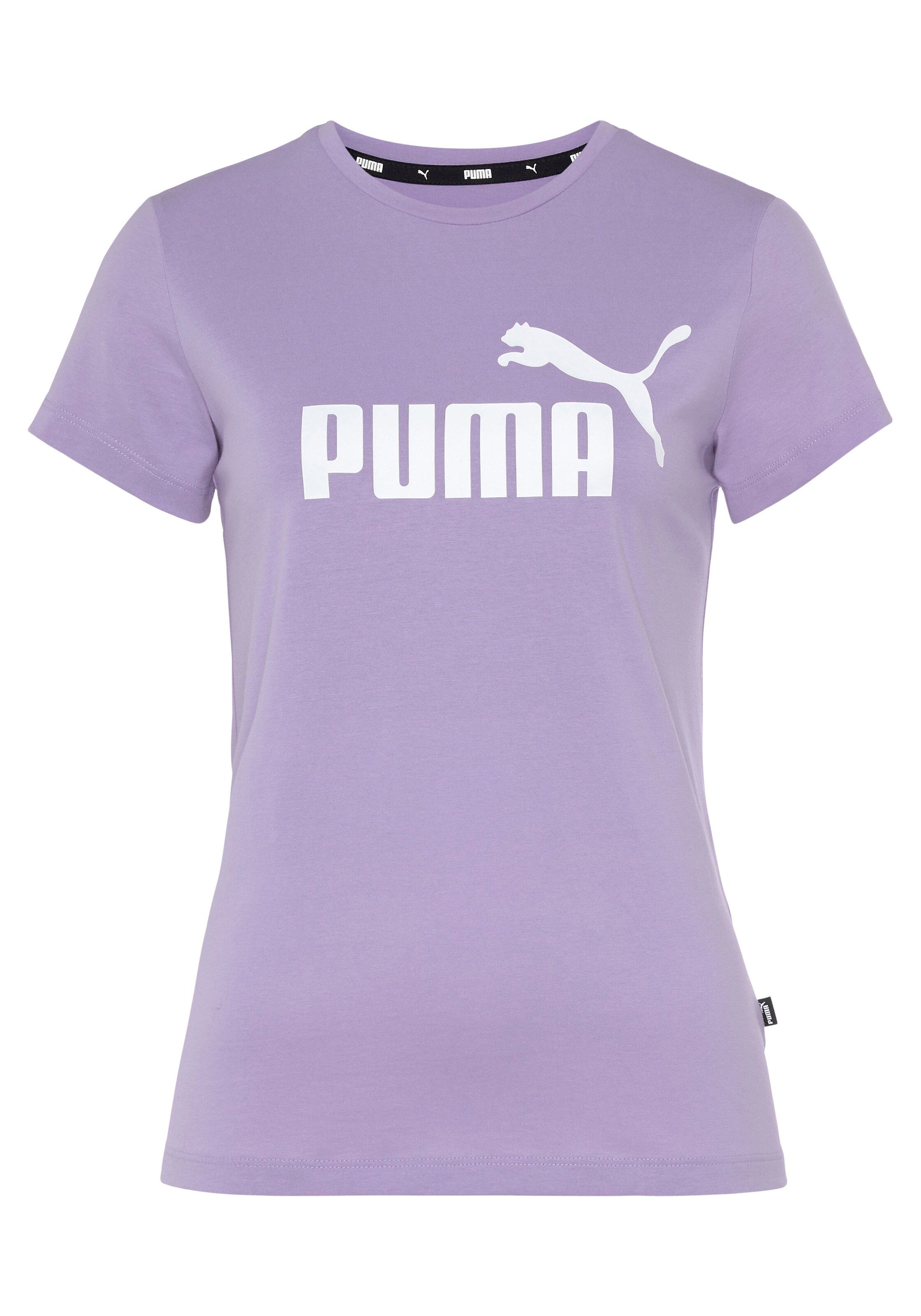 PUMA Performance Shirt Essential in Purple ABOUT YOU