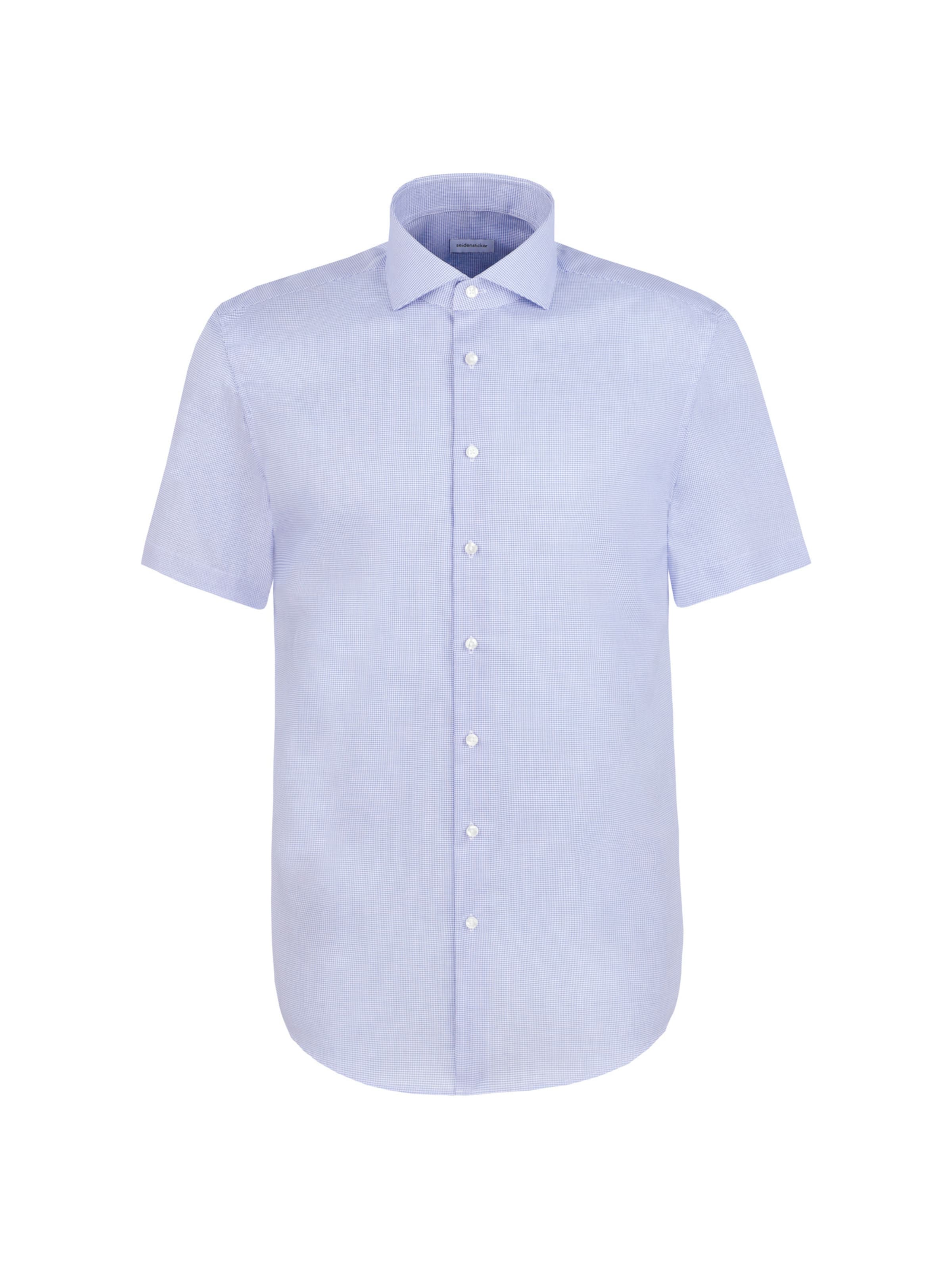 SEIDENSTICKER Regular fit Business shirt in Blue: front