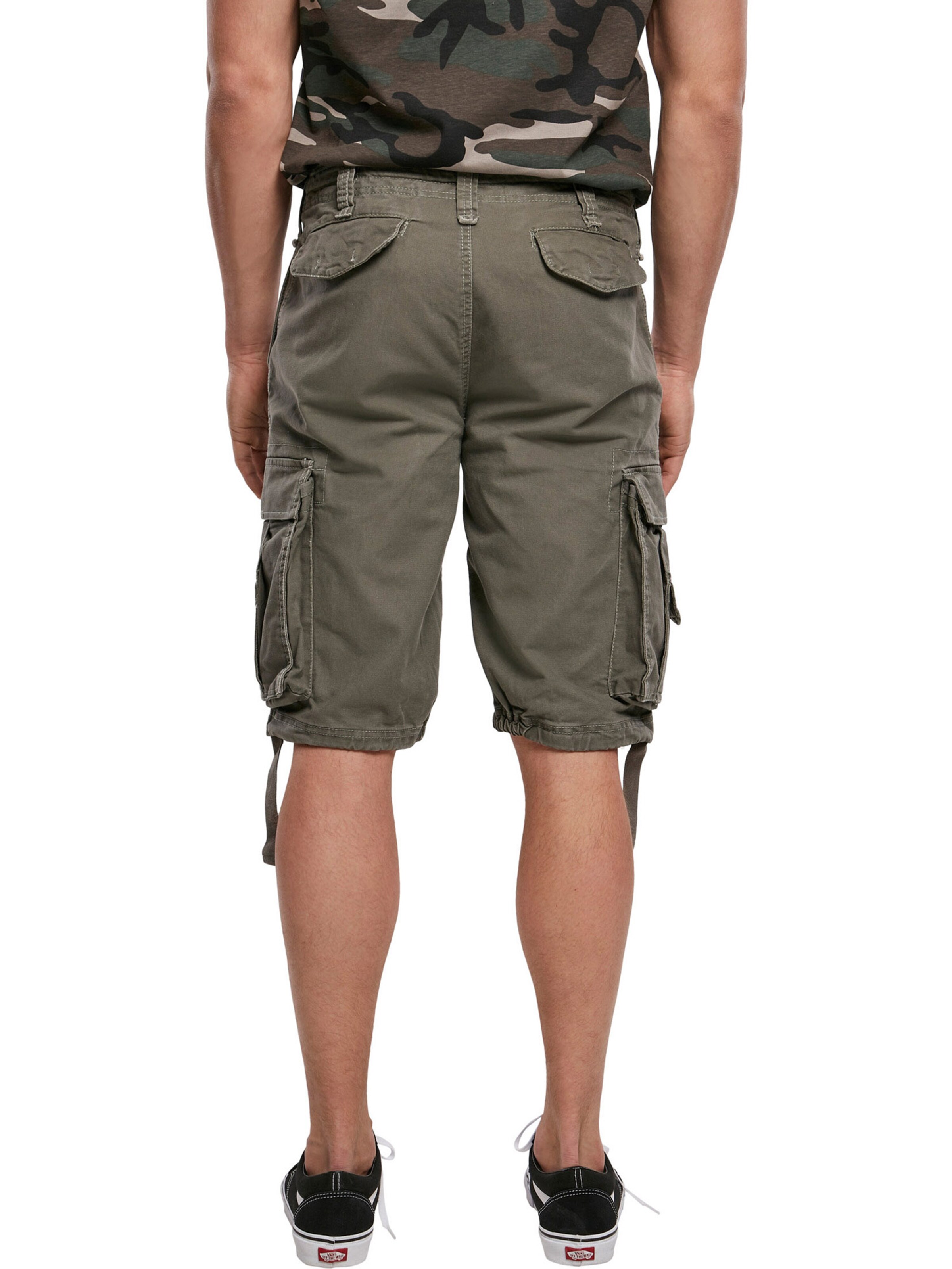 Brandit regular Cargobukser i grøn