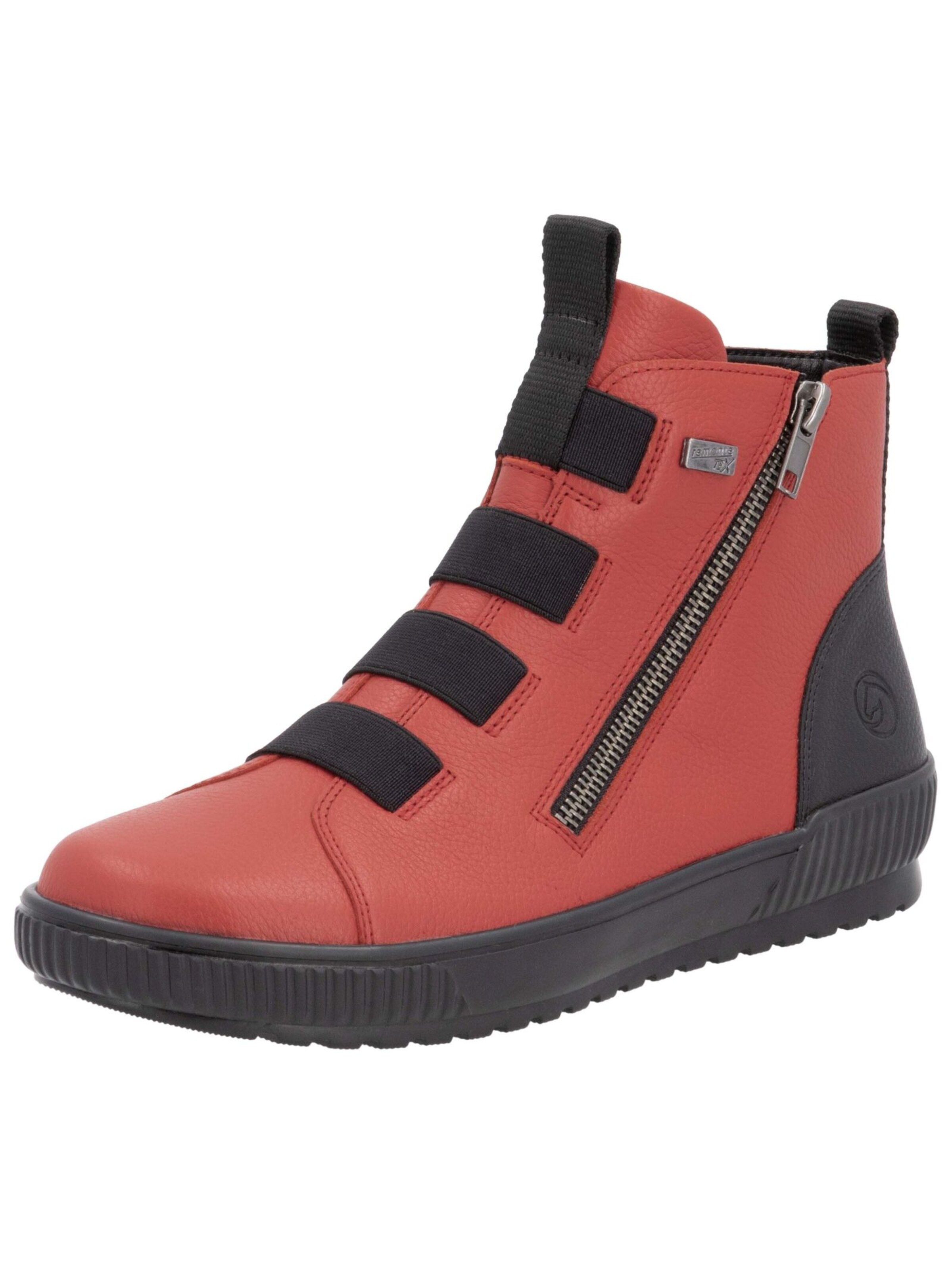 REMONTE Enkellaarsjes in Rood: voorkant