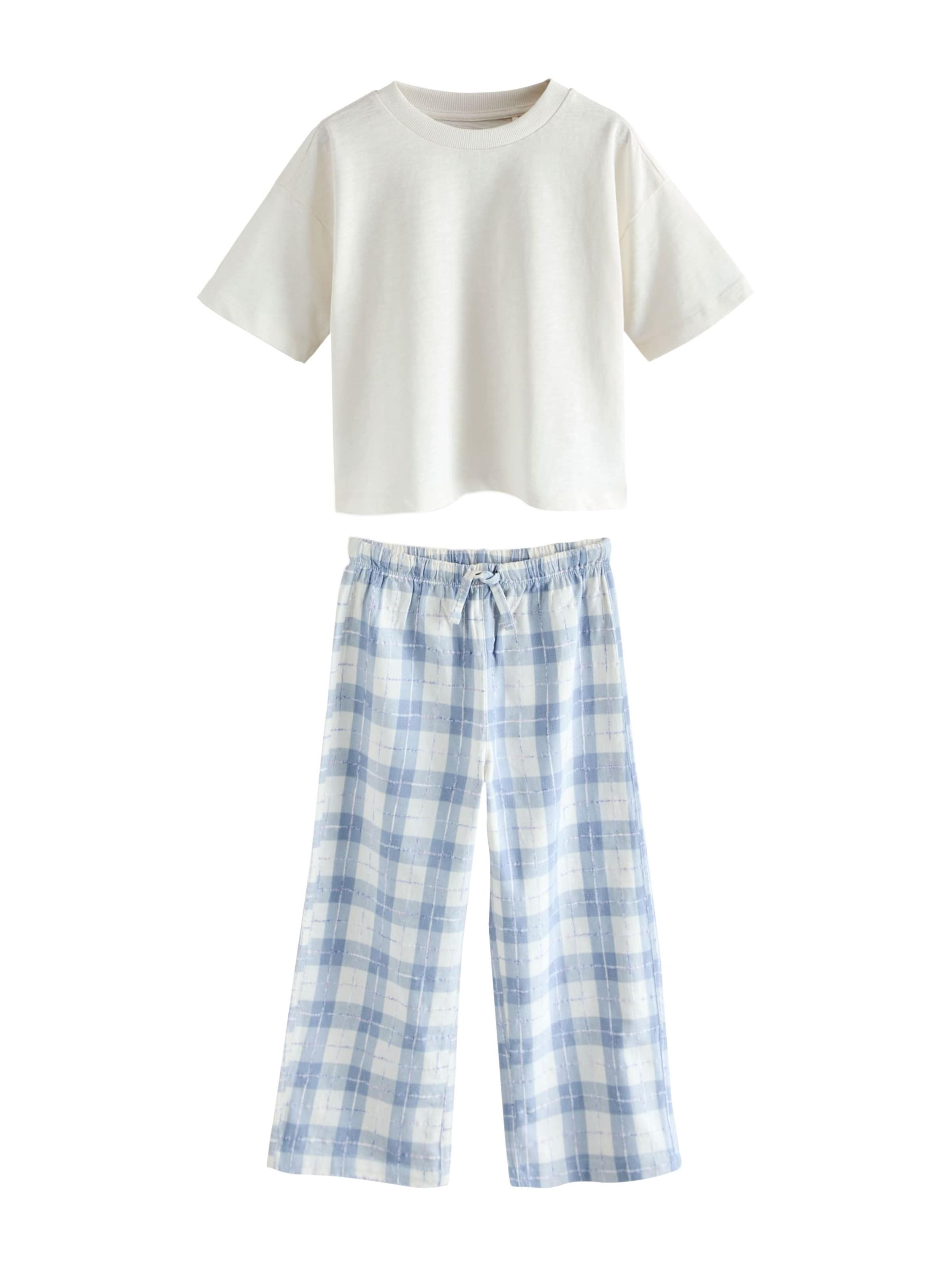 Next - Pijama en azul: frente