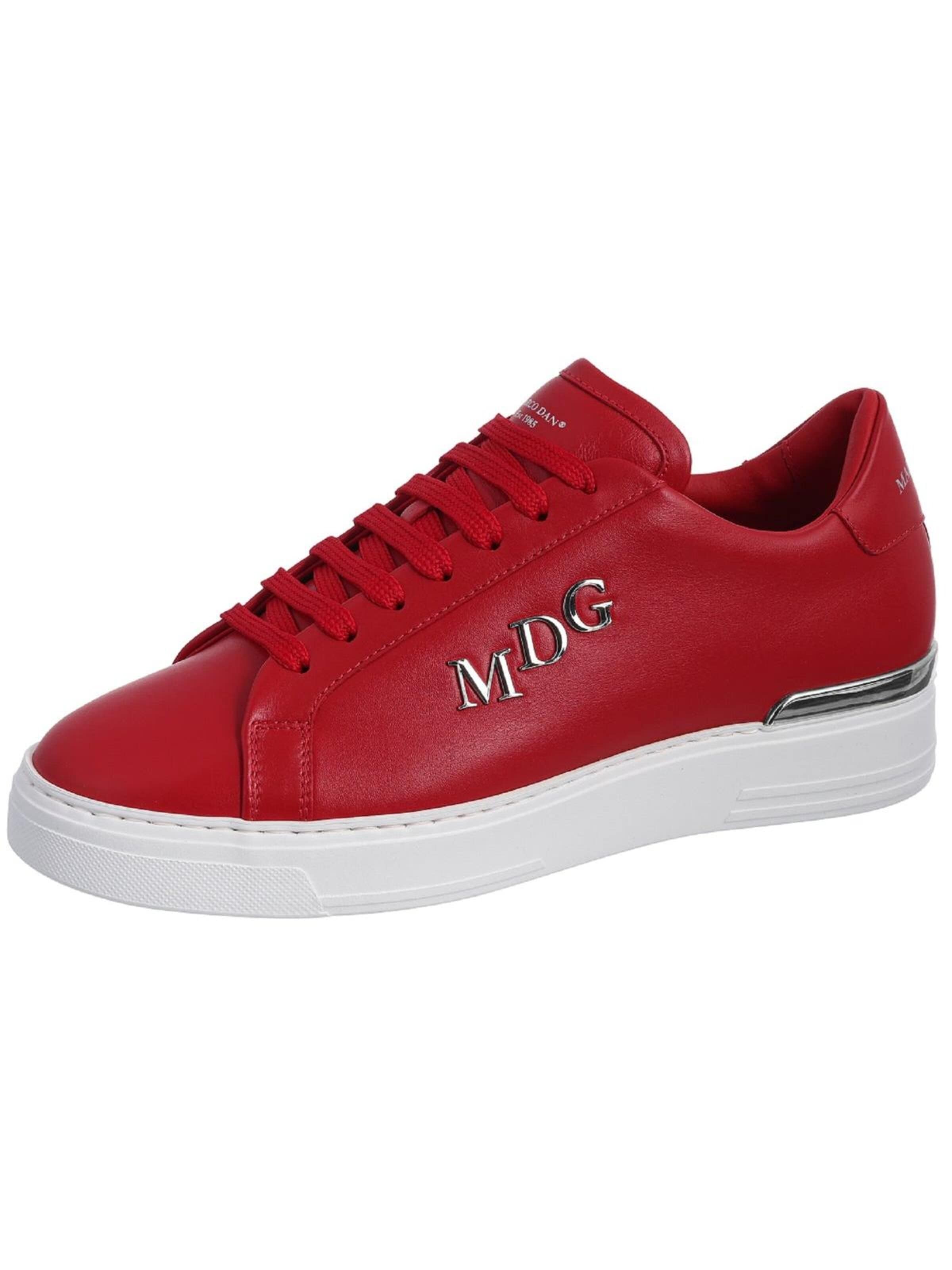 MARCO DAN Sneakers laag in Rood: voorkant