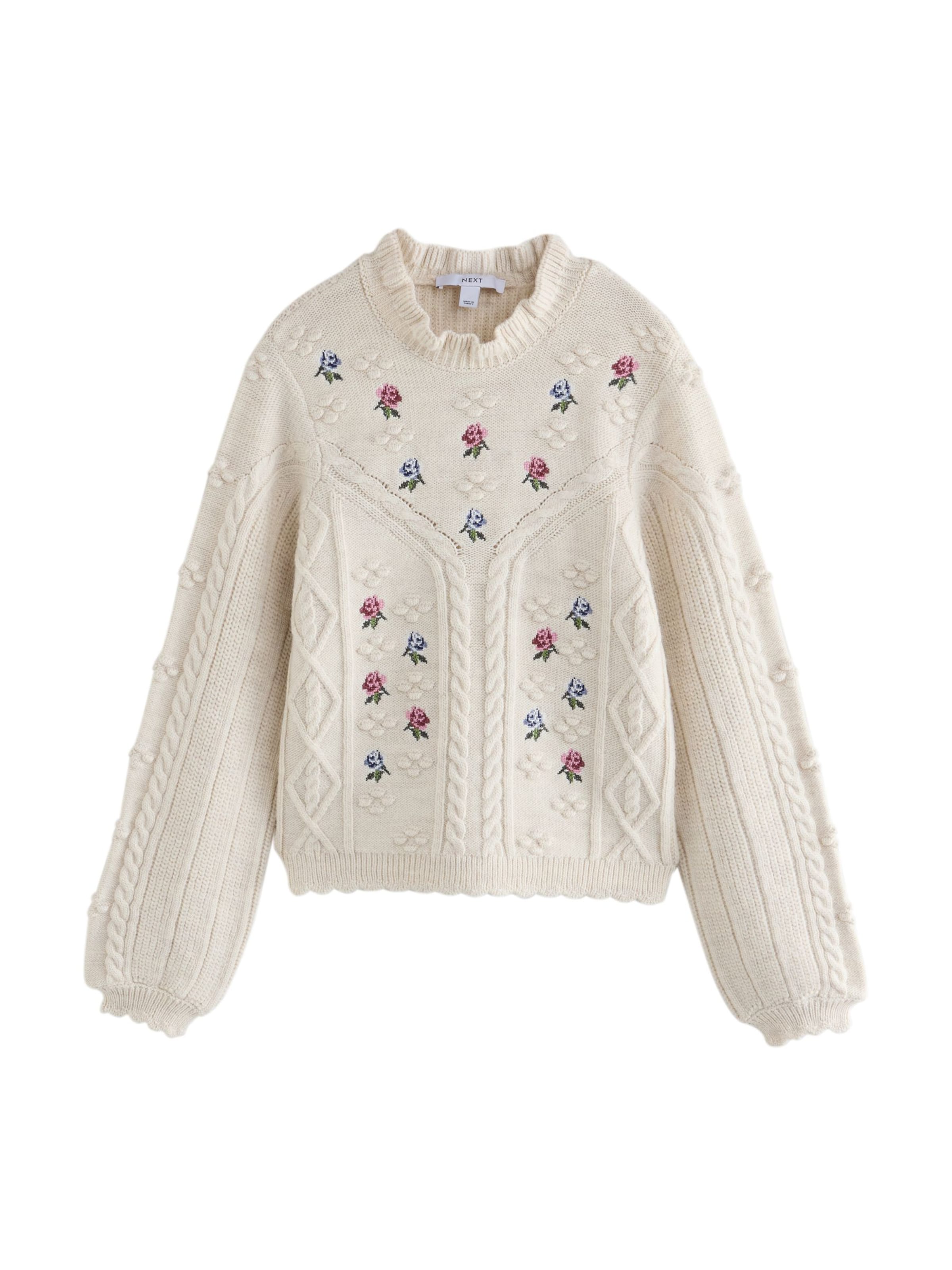 Next - Jersey en beige: frente