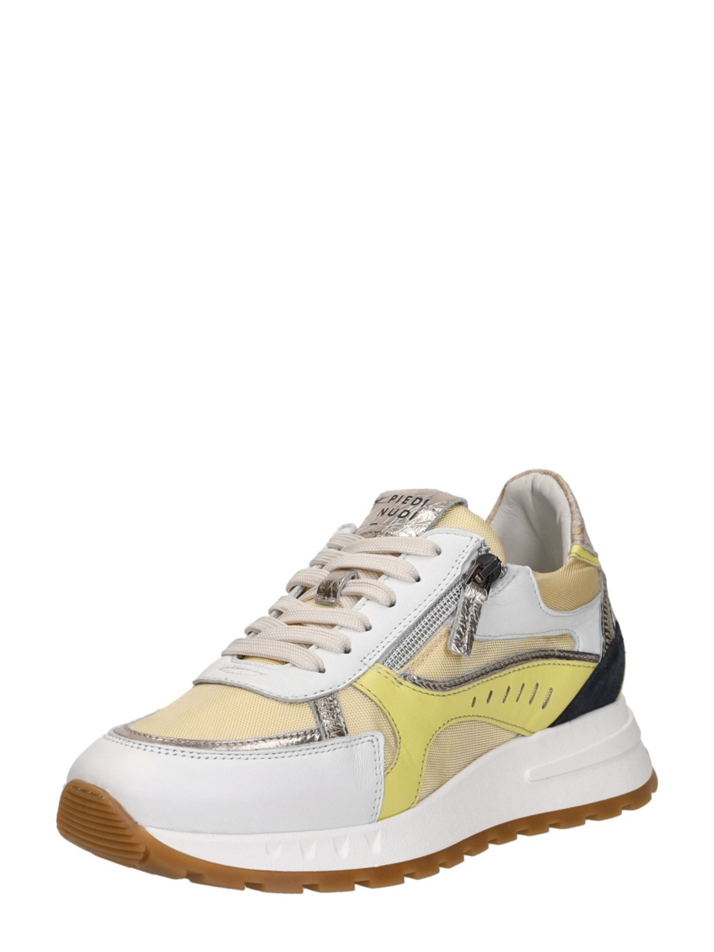 Piedi Nudi Sneakers laag 'Mirren' in Geel