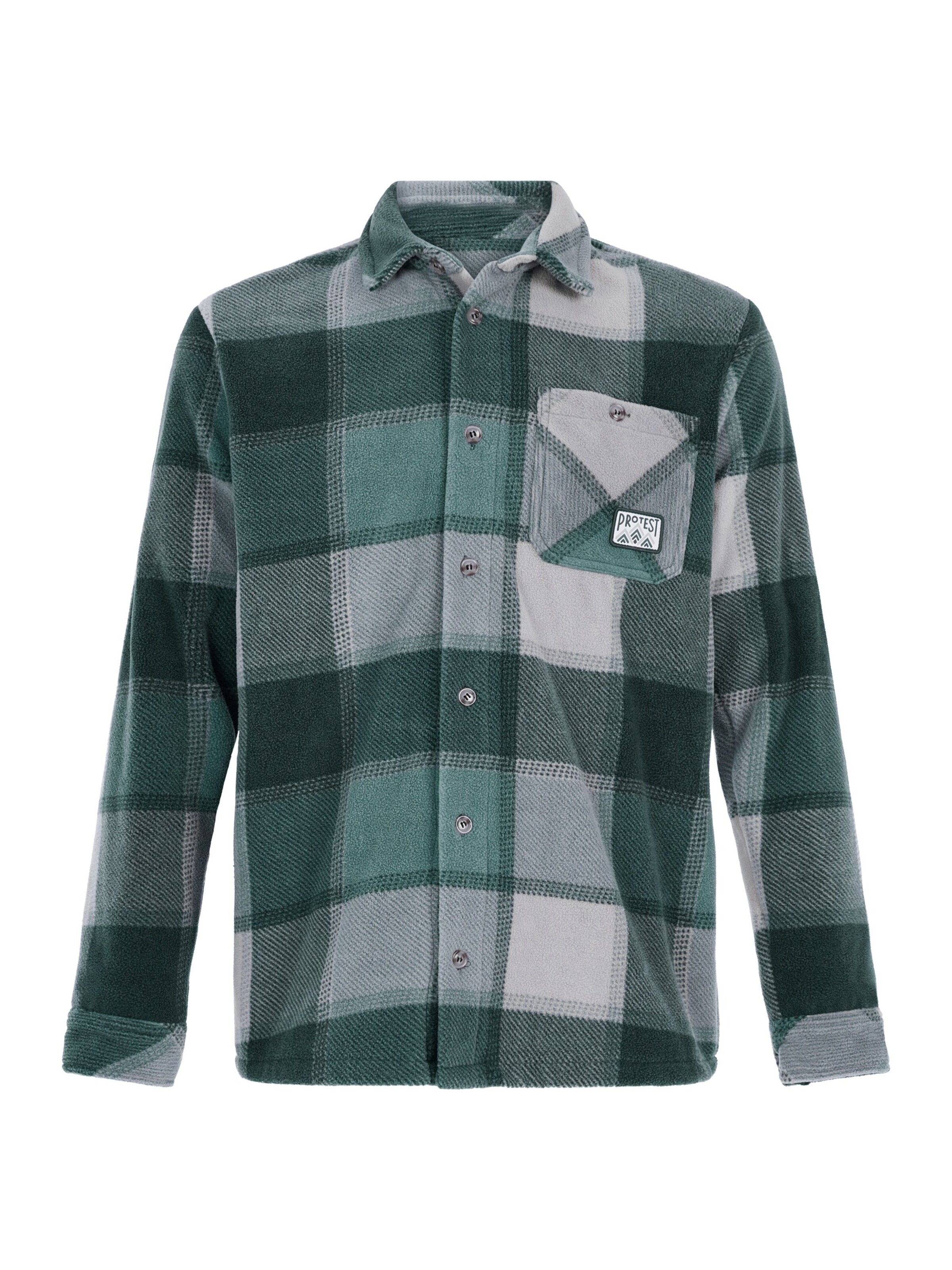 PROTEST Hemd 'PRTMitchel'‌‌‌‌‌ in Grün: Vorderseite