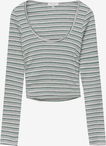 Pull&Bear Shirt in Grau: predná strana