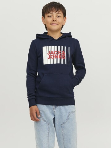 Jack & Jones Junior - Sudadera en azul: frente