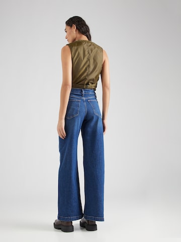 GAP Wide leg Jeans 'STRIDE' i blå