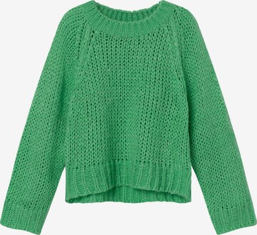 NAME IT Sweater in Green: front